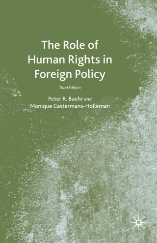 Titelbild: The Role of Human Rights in Foreign Policy 3rd edition 9781403904638
