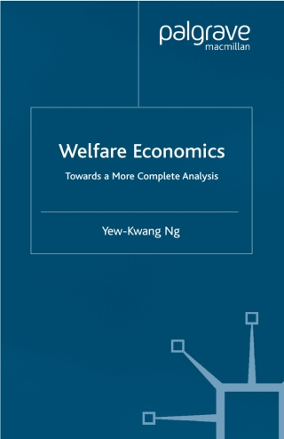表紙画像: Welfare Economics 9780333971215