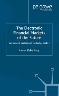 Imagen de portada: The Electronic Financial Markets of the Future 9780333998601