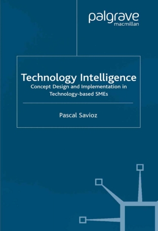 Imagen de portada: Technology Intelligence 9781403905833