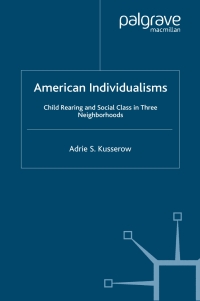 Immagine di copertina: American Individualisms 9781403964809