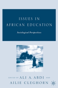 Imagen de portada: Issues in African Education 1st edition 9781403970695