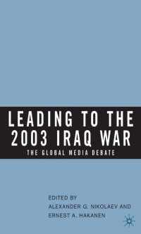 Cover image: Leading to the 2003 Iraq War 9781403971135