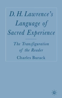 Cover image: D. H. Lawrence’s Language of Sacred Experience 9781403968456