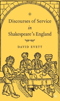 Titelbild: Discourses of Service in Shakespeare's England 9781349530458