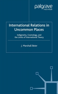 Imagen de portada: International Relations in Uncommon Places 9781403969026