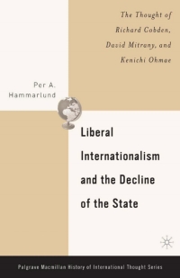 Titelbild: Liberal Internationalism and the Decline of the State 9781403967039