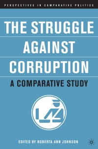 Cover image: The Struggle Against Corruption: A Comparative Study 9781403962683