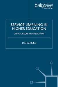 Cover image: Service-Learning in Higher Education 9781403968777