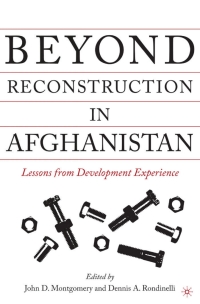 Imagen de portada: Beyond Reconstruction in Afghanistan 1st edition 9781349528714