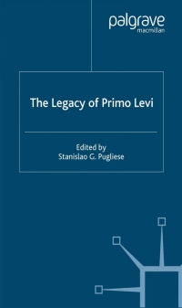 Imagen de portada: The Legacy of Primo Levi 1st edition 9781403981592