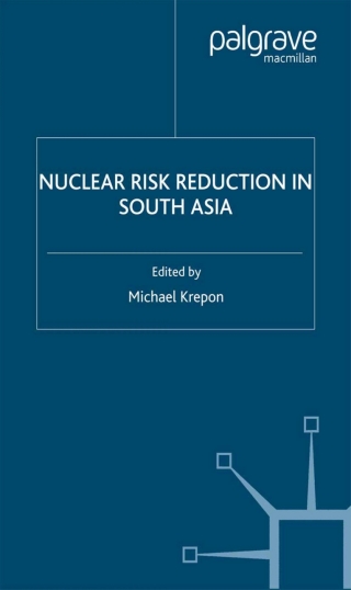 Cover image: Nuclear Risk Reduction in South Asia 9781403967022