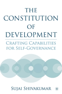 Cover image: The Constitution of Development 9781403969859
