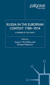 Cover image: Russia in the European Context, 1789–1914 1st edition 9781349530731