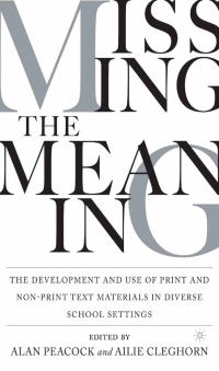صورة الغلاف: Missing the Meaning 1st edition 9781403960900