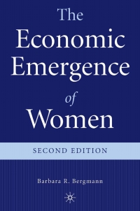 صورة الغلاف: The Economic Emergence of Women 2nd edition 9780312219413
