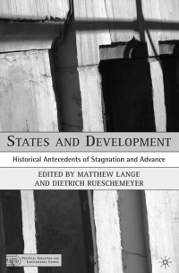 Imagen de portada: States and Development 9781403964922