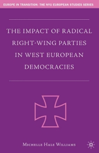 Immagine di copertina: The Impact of Radical Right-Wing Parties in West European Democracies 9781403974150