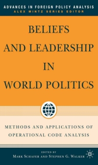 Cover image: Beliefs and Leadership in World Politics 9781403971821