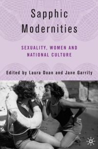 Cover image: Sapphic Modernities 9781403964984