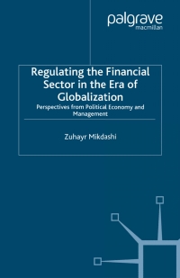 Omslagafbeelding: Regulating the Financial Sector in the Era of Globalization 9781403906267