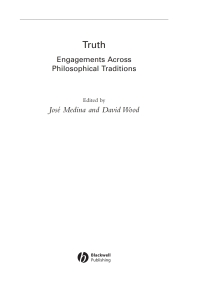 Cover image: Truth 1st edition 9781405115490