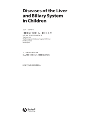 Cover image: Diseases of the Liver and Biliary System in Children 2nd edition 9781405106603