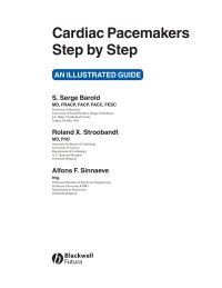 Cover image: Cardiac Pacemakers Step by Step 1st edition 9780470750728