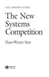 Imagen de portada: The New Systems Competition 1st edition 9780631219514