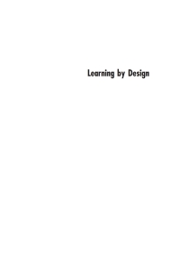 صورة الغلاف: Learning by Design: Building Sustainable Organizations 1st edition 9780631232766