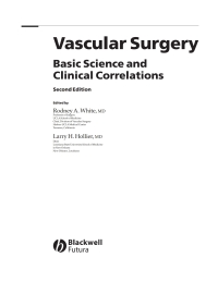 Imagen de portada: Vascular Surgery 2nd edition 9781405122023
