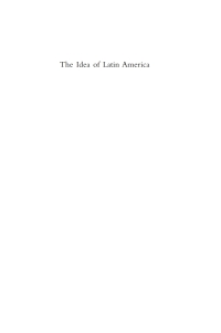 Cover image: The Idea of Latin America 1st edition 9781405100861