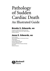 Cover image: Pathology of Sudden Cardiac Death: An Illustrated Guide 1st edition 9781405122122