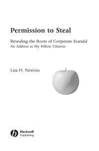 Cover image: Permission to Steal 1st edition 9781405145404