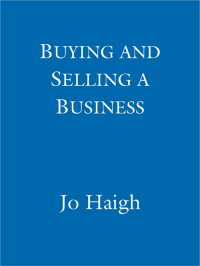 Cover image: Buying And Selling A Business 9780749942465