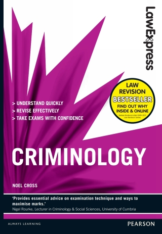 Cover image: Law Express: Criminology 1st edition 9781405874274