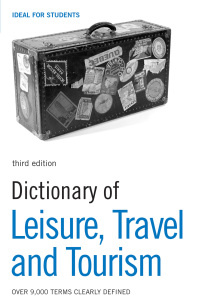 Imagen de portada: Dictionary of Leisure, Travel and Tourism 1st edition 9780713685459