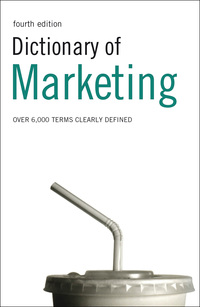 Immagine di copertina: Dictionary of Marketing 1st edition 9781408152089