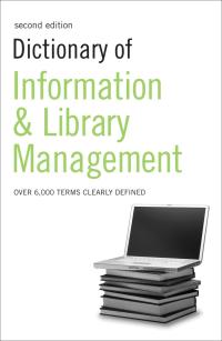 Imagen de portada: Dictionary of Information and Library Management 1st edition 9780713675917