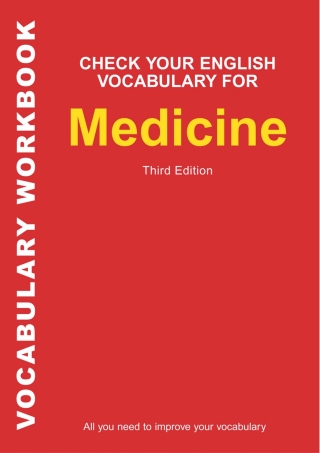 Cover image: Check Your English Vocabulary for Medicine 1st edition 9780713675900