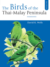 Titelbild: The Birds of the Thai-Malay Peninsula Vol. 2 1st edition 9780713665345
