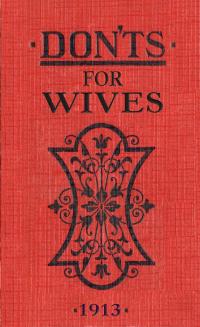 Immagine di copertina: Don'ts for Wives 1st edition 9780713687903
