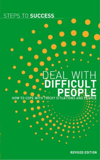 Cover image: Deal with Difficult People 1st edition 9781408128091