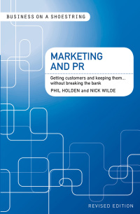 Omslagafbeelding: Marketing and PR 1st edition 9780713675467