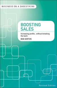 表紙画像: Boosting sales 1st edition 9780713675412