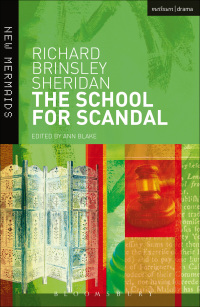 Cover image: The School for Scandal 1st edition 9780713662900