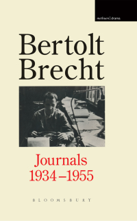 Cover image: Bertolt Brecht Journals, 1934-55 1st edition 9780413655103