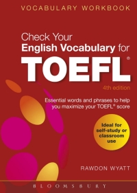 Cover image: Check Your English Vocabulary for TOEFL 1st edition 9781408153925