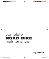 Cover image: Complete Road Bike Maintenance 1st edition 9781408170939