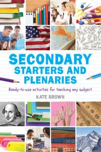 Imagen de portada: Secondary Starters and Plenaries 1st edition 9781408193570